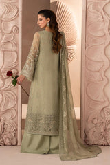 Zarish AtelierLuxury Chiffon Embroidered 3 Piece Unstitched / Stitched