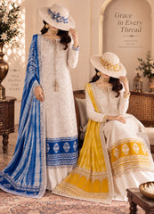 Charizma Luxury Chiffon Collection 3 Piece Unstitched / Stitched