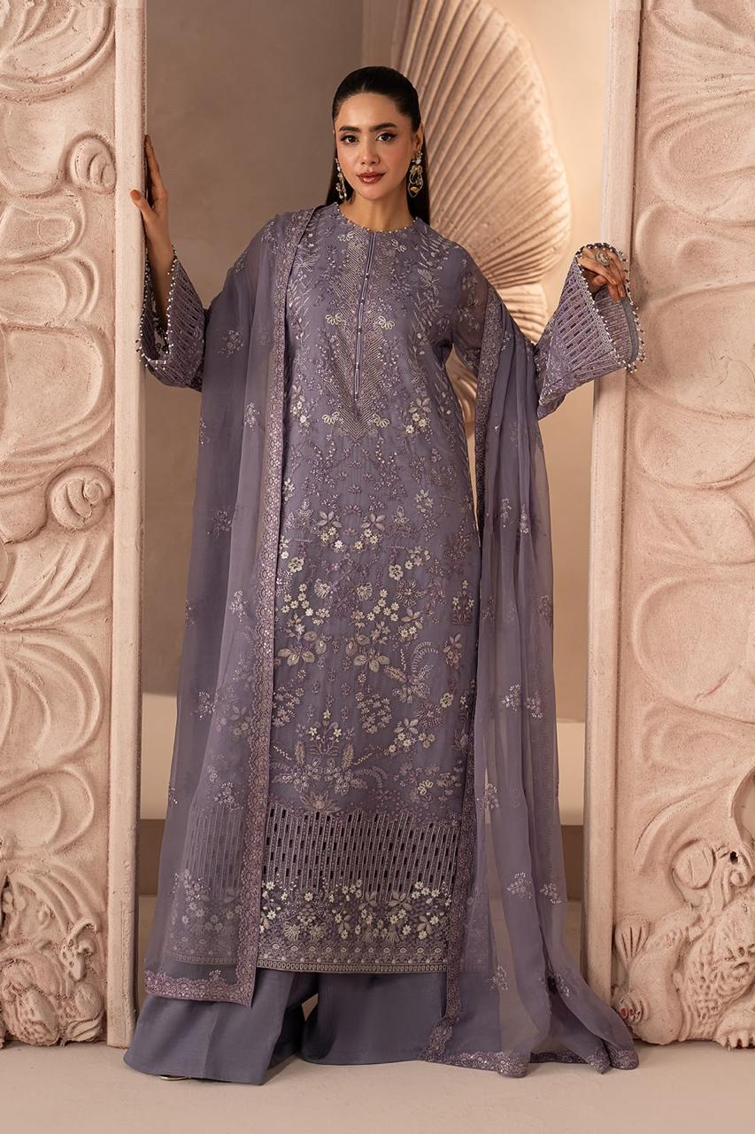 Lavish Premium Formal Collection Chiffon Embroidery 3pc unstitched / Stitched