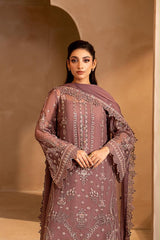 Maryams Formal Collection Chiffon Embroidery 3ps Unstitched / Stitched