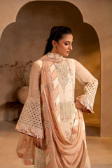 Maryams Formal Collection Chiffon Embroidery 3ps Unstitched / Stitched