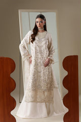 Emaan Adeel Chiffon Embroidered 3 piece Unstitched / Stitched