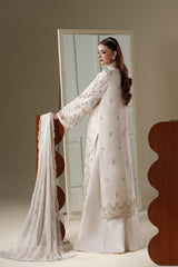 Emaan Adeel Chiffon Embroidered 3 piece Unstitched / Stitched
