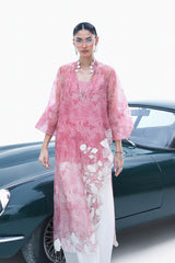 Saira Shakira luxery Lawa Silk Digital Printed Shirt collection 3 piece Unstitched / Stitched