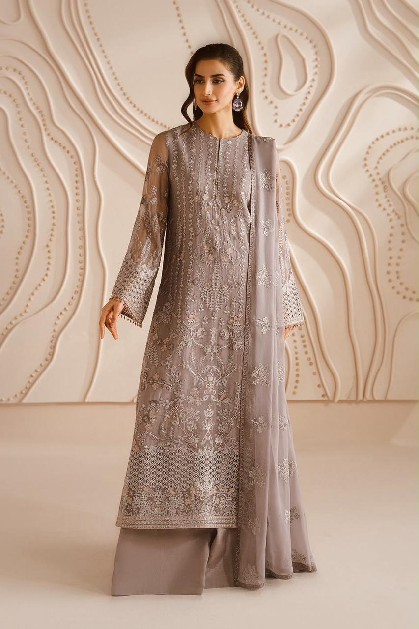 Lavish Premium Formal Collection Chiffon Embroidery 3pc unstitched / Stitched