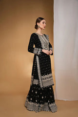 Asim Jofa Chandani Luxury Chiffon Collection 3 piece unstitched
