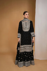 Asim Jofa Chandani Luxury Chiffon Collection 3 piece unstitched