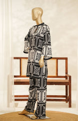 Lulusar Luxury Digital Printed Swiss Lawn 2 Piece Unstitched
