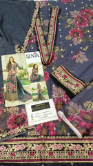 Iznik Printed Lawn Collection 3 piece Unstitched / Stitched