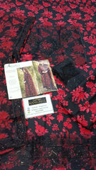 Aneela's Digital Printed Luxury Lawn Emb Collection 3Piece Unstitched / Stitched