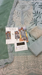 Nureh Printed Lawn Collection 3 piece Unstitched / Stitched