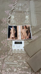 Bin Ilyas Luxury Lawn Embroidered Dress 3Piece Unstithced / Stitched