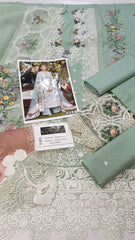 Elaf Lawn Luxury Collection Embroidered 3 piece Unstitched / Stitched