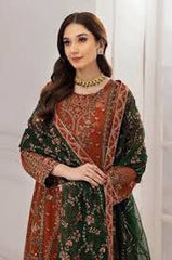 Alizeh Embroidered Chiffon collection  3 Piece Unstitched / Stitched