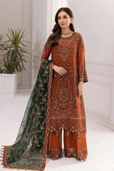 Alizeh Embroidered Chiffon collection  3 Piece Unstitched / Stitched