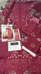 Maria B Printed Lawn Collection 3 piece Unstitched / Stitched