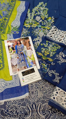 Mushq Embroidered Lawn Collection 3 piece Unstitched / Stitched