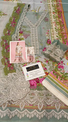 Maria B Luxury Lawn Embroidered 3 piece Unstitched / Stitched