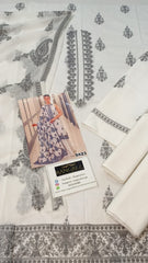 Bareeze  Luxury Lawn Emb Collection 3Piece Unstitched / Stitched
