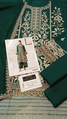 Maria B Luxury Lawn Embroidered 3 piece Unstitched / Stitched