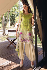 Maria B Luxury Lawn Embroidered 3 piece Unstitched / Stitched