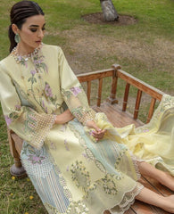 Crimson Luxery Chickenkari Collection 3 Piece Unstitched / Stitched