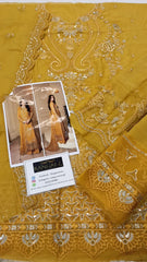 Maryams Formal Collection Chiffon Embroidery 3ps Unstitched / Stitched