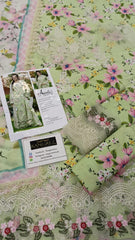 Aneela's Luxury Lawn Emb Collection 3Piece Unstitched / Stitched