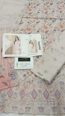 Tawakkal Luxury Lawn Chikan Kari Embroidered 3 Piece Unstitched / Stitched