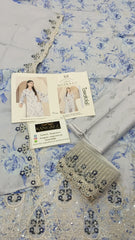 Tawakkal Luxury Lawn Chikan Kari Embroidered 3 Piece Unstitched / Stitched