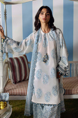 Maria B Luxury Lawn Embroidered 3 piece Unstitched / Stitched