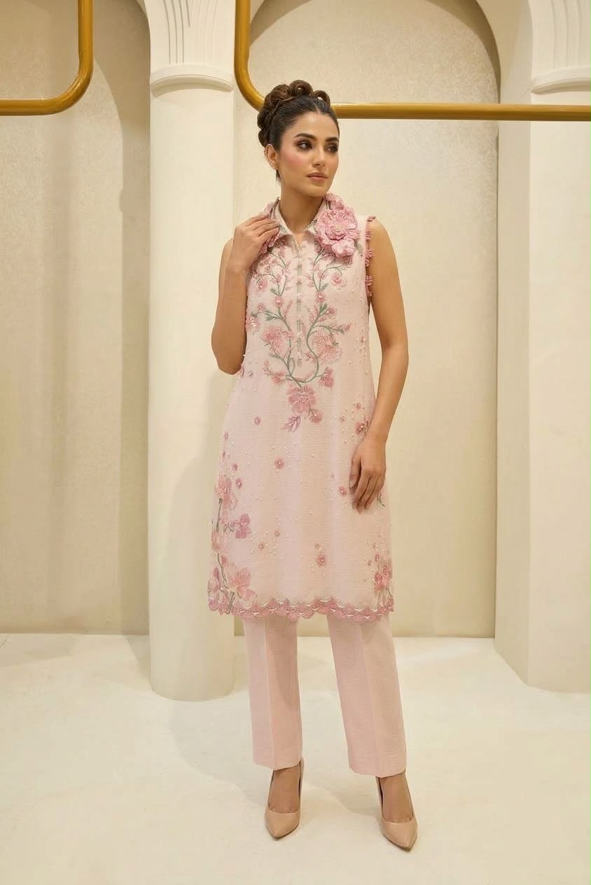 Agha Noor Silk Formal Collection 3 Piece Unstitched / Stitched