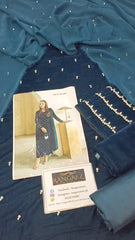 Vanya Luxury Velvet Embroidered Collection 3 Piece Unstitched / Stitched