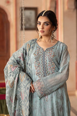 Ramsha Embroidered Chiffon 3 Piece Unstitched