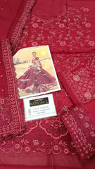 Faiza Saqlain Luxury Chiffon Emb Collection 3Piece Unstitched / Stitched