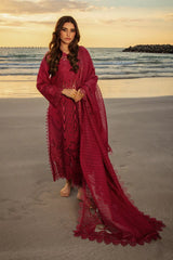 Rang Rasiya Lawn Luxury Embroidered Dress 3 Piece Unstitched / Stitched