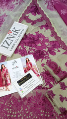 Iznik Festive Embroidered Luxury Lawn 3Piece Unstitched