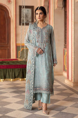 Ramsha Embroidered Chiffon 3 Piece Unstitched