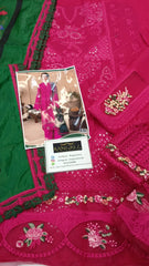 Saira Rizwan Cotton Full Embroidery Collection 3 Piece Unstitched / Stitched