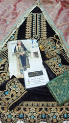 Eman Adeel 3 Piece Embroidered Velvet