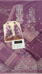 Ramsha Embroidered Chiffon 3 Piece Unstitched / Stitched