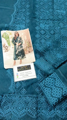 Azure Embroidered Soft Organza 3 Piece Unstitched / Stitched