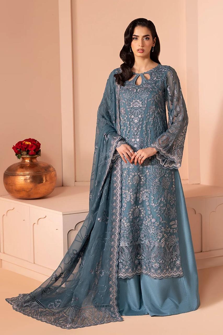 Lavish  Premium Formal Collection Chiffon Embroidery 3pc unstitched / Stitched
