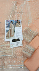 Sobia Nazir Lawn Chikan Kari Collection 3 Piece Unstitched / Stitched
