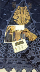 Maryams Embroidered Chiffon Wedding Collection 3 Piece Unstitched / Stitched