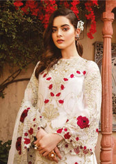 Imrozia Grandeur Ecstasy Luxury Chiffon Collection 3 Piece Unstitched