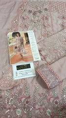 Maria B Embroidered Chiffon Collection 3 Piece Unstitched / Stitched