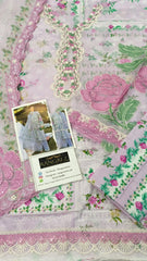 Maria B Luxury Lawn Embroidered 3 piece Unstitched / Stitched