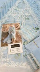 Crimson Luxury Lawn Chikan Kari by Saira Shakira 3Piece Unstiched