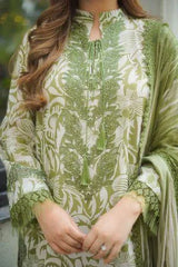 Aneela's Luxury Lawn Emb Collection 3Piece Unstitched / Stitched